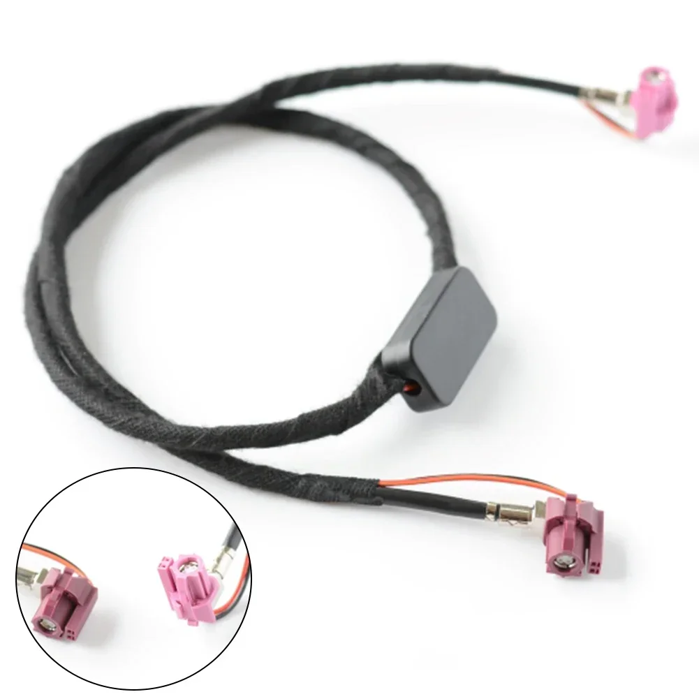 

Видеокабель 80 см для подключения хоста и дисплея большого автомобиля, черный видеокабель 12-9 В для BMW NBT для EVO, автомобильной электроники