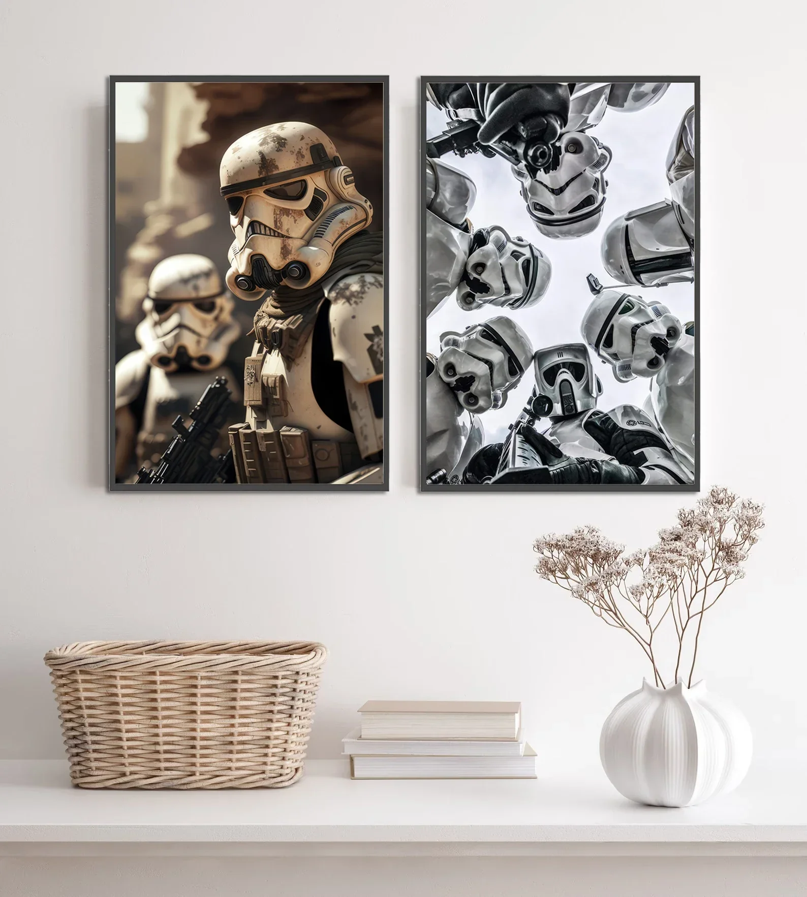 Самоклеящийся плакат &quotЗвездные войны&quot