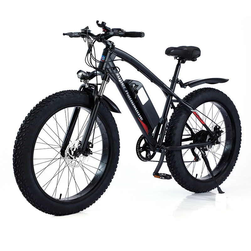 

Europe Warehouse 26 Inch 48V 500W 750W 1000W Shimano 21 Speed fat tire ebike