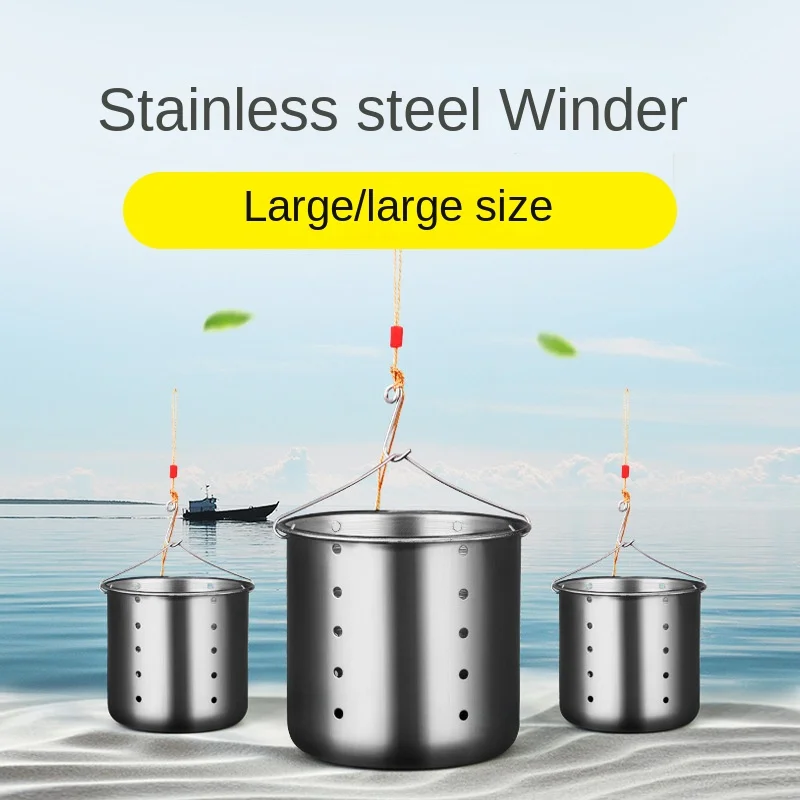 

Stainless steel Fishing Nesting Device Lure Baits Beater Fishing Container Cage Spod Bomb Feeder Carp Fishing Tackle Accessories