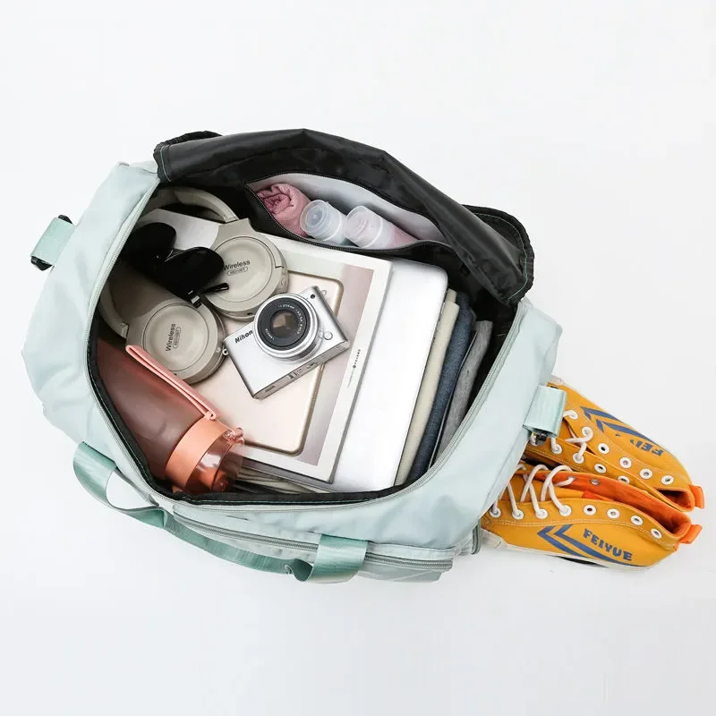 Fashion Women Men Gym Bags Large Capacity Fitness Duffle Yoga Mat Bags Training Travel Backpack High Quality Sports Handbags