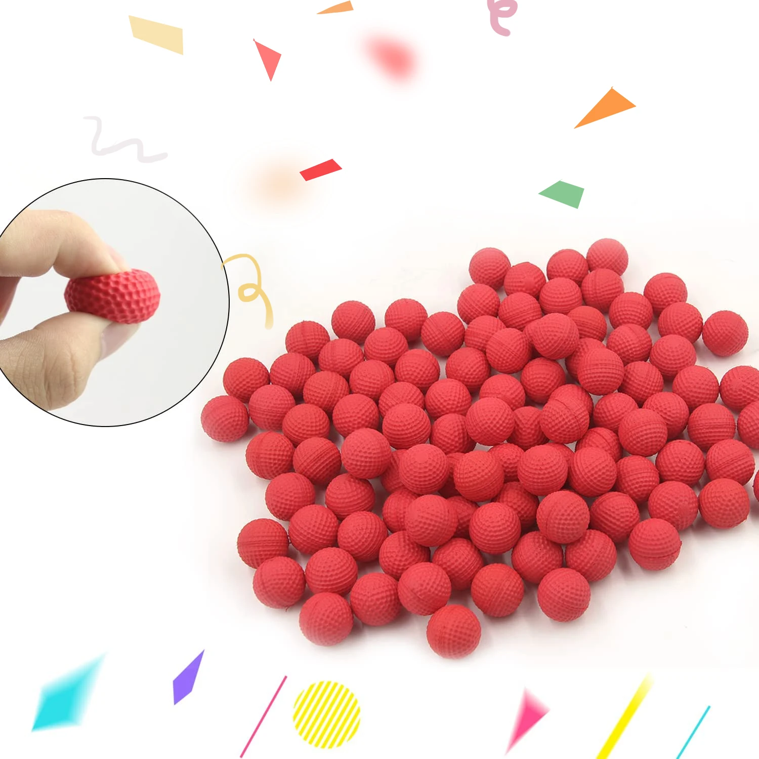 100/200 патронов для Nerf Rival запасные аксессуары планшетовые пули игрушечный мячик