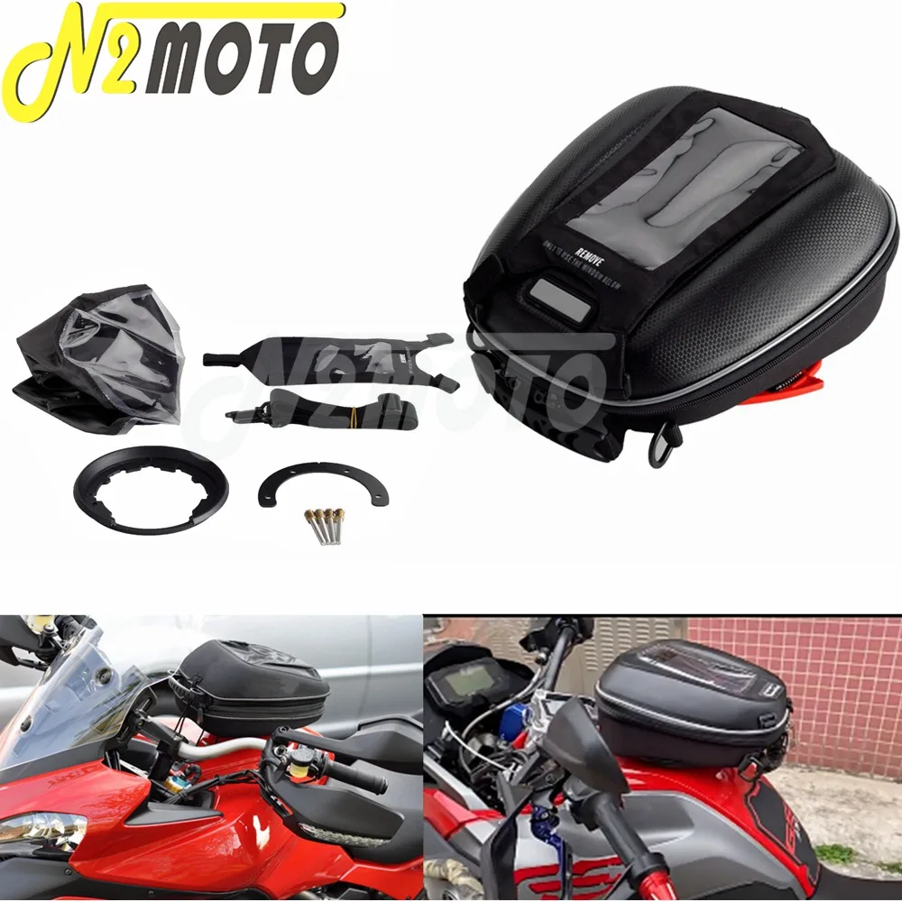 

Седло мотоциклетное водонепроницаемое Tanklock, багажная сумка для DUCATI Multistrada V4 950 1200 1260 BMW R1200 R1250 F850GS 2010-2022