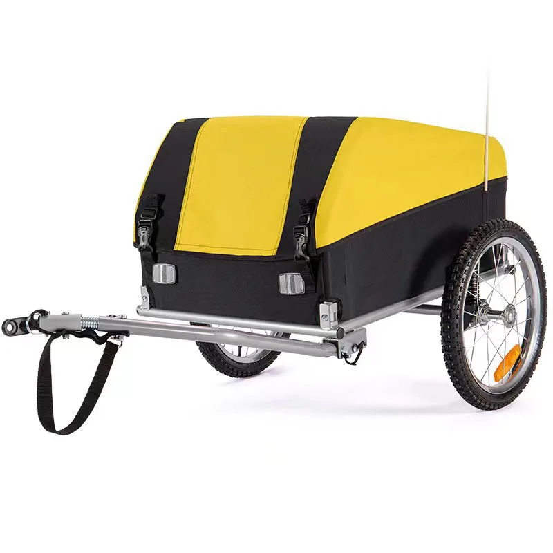 Cargo Bike Trailer With Spring Suspension And Quick Release 