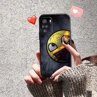 cartoon smiley face phone case for redmi note 9 pro note 8 2021 7 9 pro 10t 5g 10 max 9s 10s 9t 8t wvt2 painted leather elecom