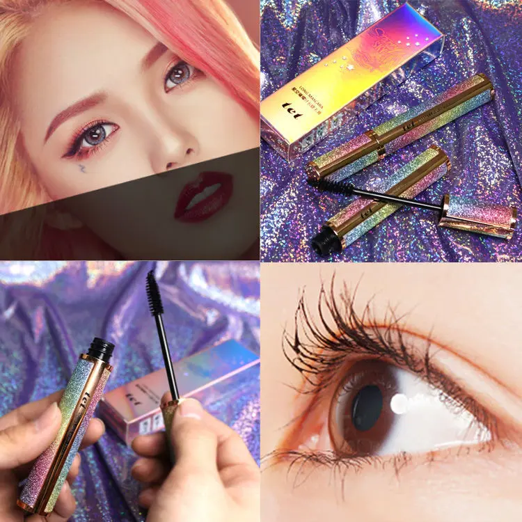 

Star Sky супер длинные черные 4d водонепроницаемые волоконные длинные локоны без пятен