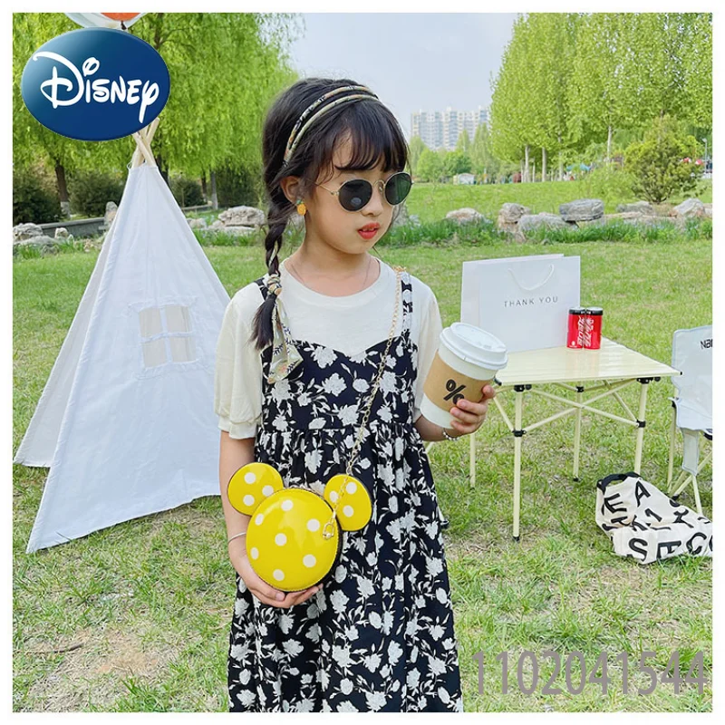 Disney Shoulder Bag for Girl Kids Mickey Mouse Cartoon Purse and Crossbody Bags Cute Durable Free Shipping