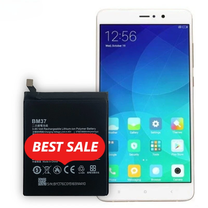 Фото Аккумулятор BM37 для мобильного телефона Xiaomi Mi 5s Plus, высококачественная сменная батарея большой емкости, элемент класса А, с инструментами для замены. №4