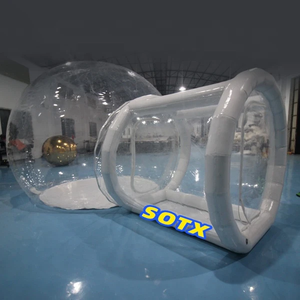 Гигантская прозрачная надувная купольная палатка igloo по заводской цене |