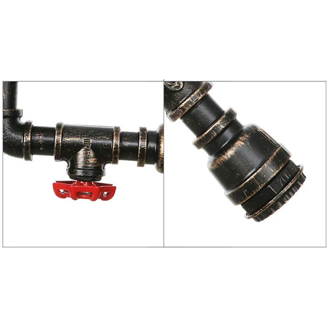 Винтажные потолочные светильники в стиле стимпанк потолочная лампа античном с