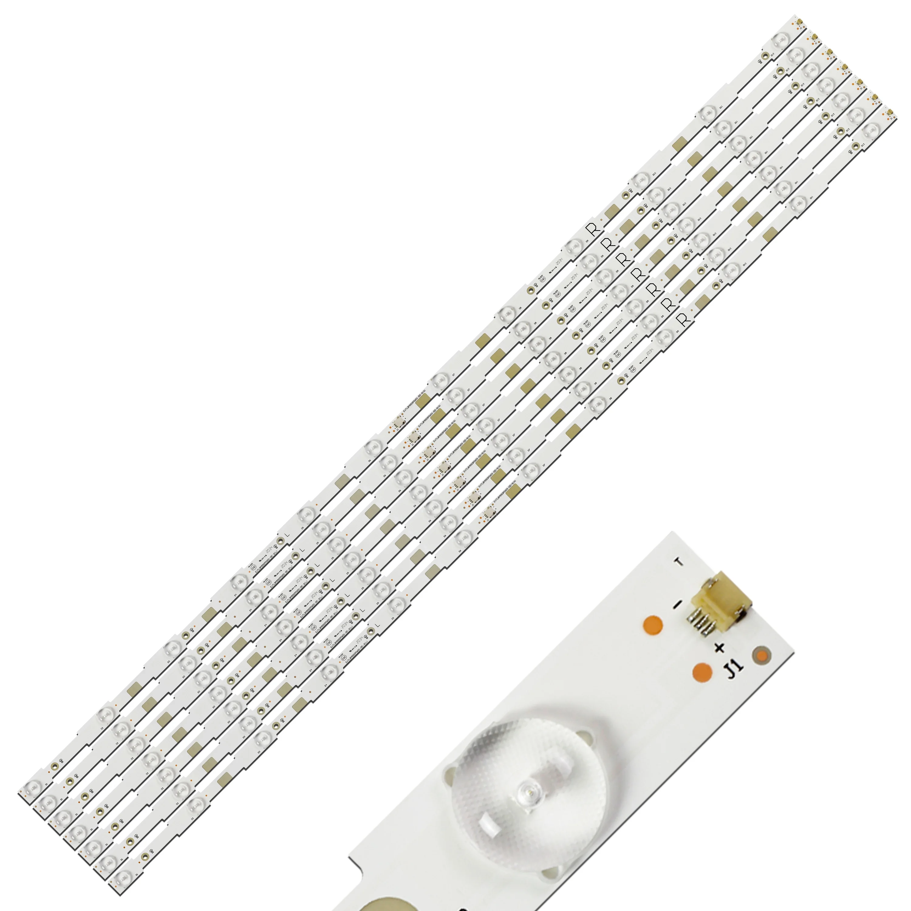 Фото Новая светодиодная лента 14 шт./компл. LB55040 V1_03 LB55040 V0_01 для INSIGNIA NS-55DR710NA17 NS-55DR420NA16 55LF5700-UA TPT550J1-HVN06.U №1