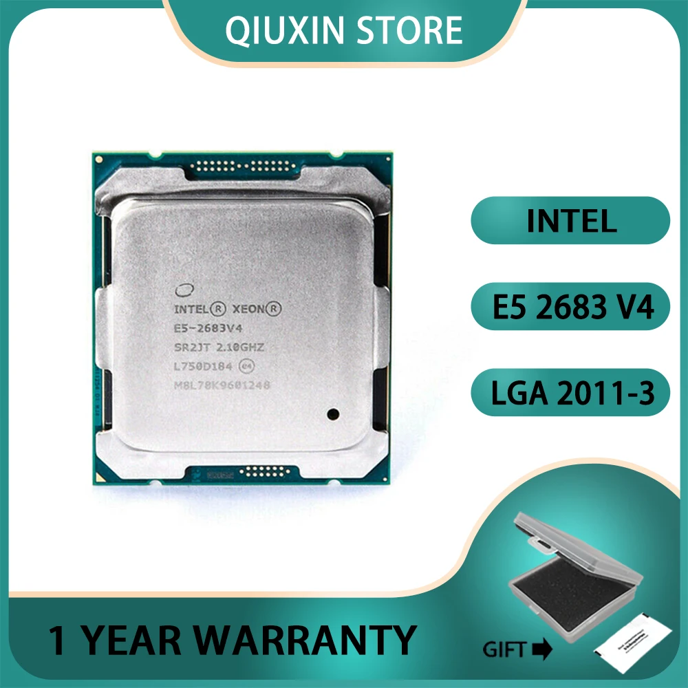 

Процессор Intel Xeon E5 2683 V4 SR2JT 2,1 ГГц 16-Cores 40M E5 2683V4 LGA2011-3