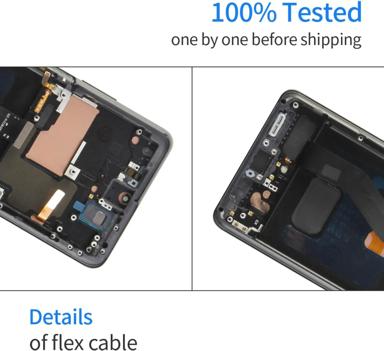 [С рамкой] Amoled ЖК-дисплей для Samsung Galaxy S21 Ultra 5G дигитайзер сенсорный экран в сборе