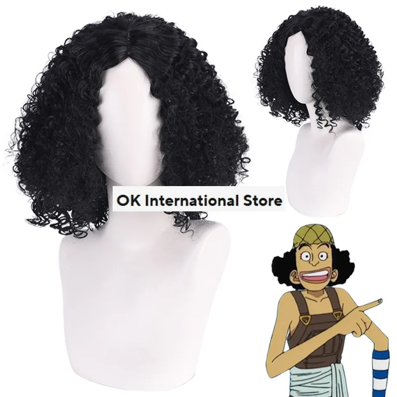 Костюм для косплея Usopp Sogeking парик прямых трансляций ромперы Униформа полный