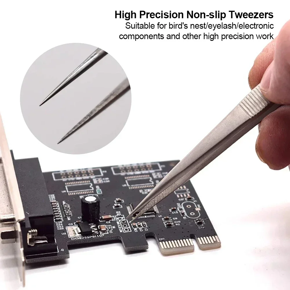 Антистатические пинцеты электронный инструмент регулируемые инструменты для