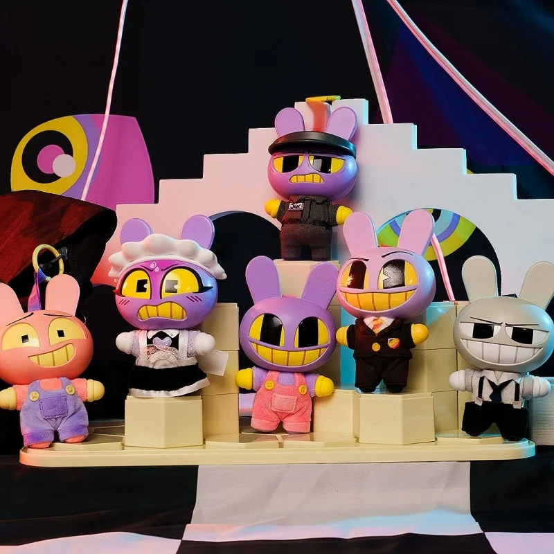 Фото Брелок-подвеска The Amazing Digital Circus Jax: коллекционная фигурка-сюрприз для взрослых фанатов аниме №1