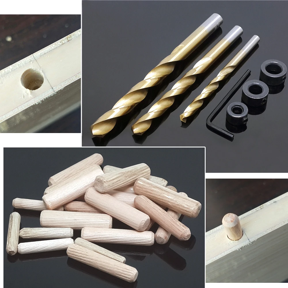 6/8/10 мм спиральное позиционирование дрели для столярных работ игольчатый болт