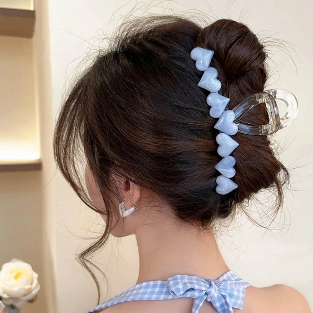 

Акриловая Заколка-желе для волос, прозрачная заколка для волос, модная заколка для волос в виде акулы для женщин и девочек, лето