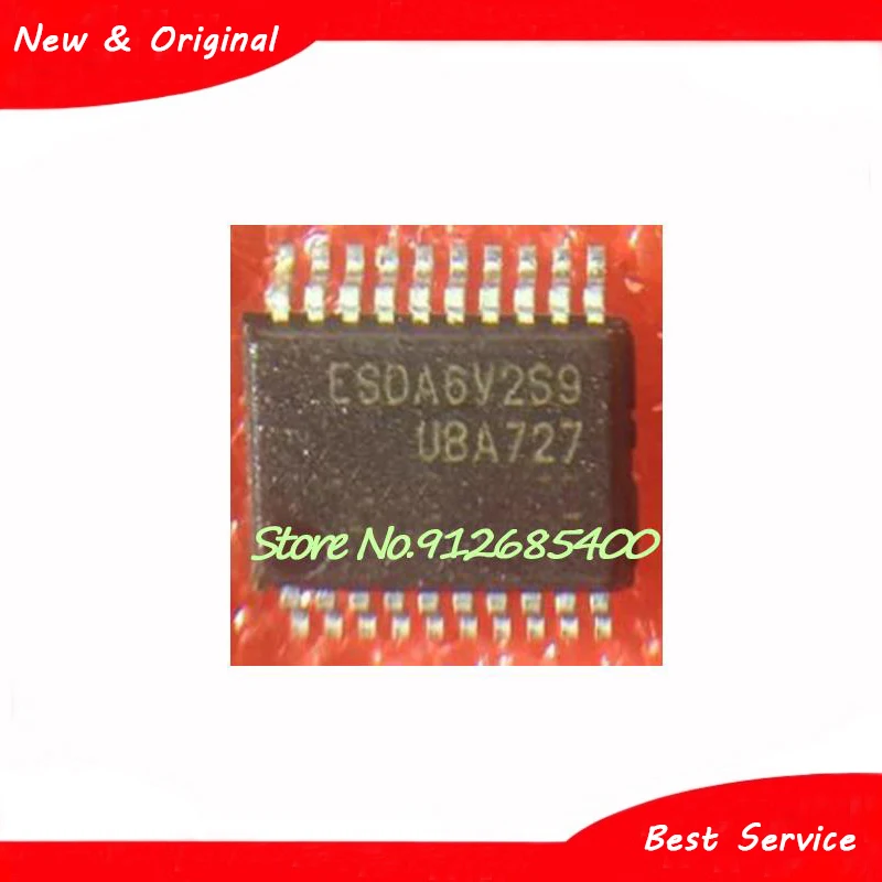 

2 Pcs/Lot ESDA6V2S9 SSOP20 New and Original In Stock