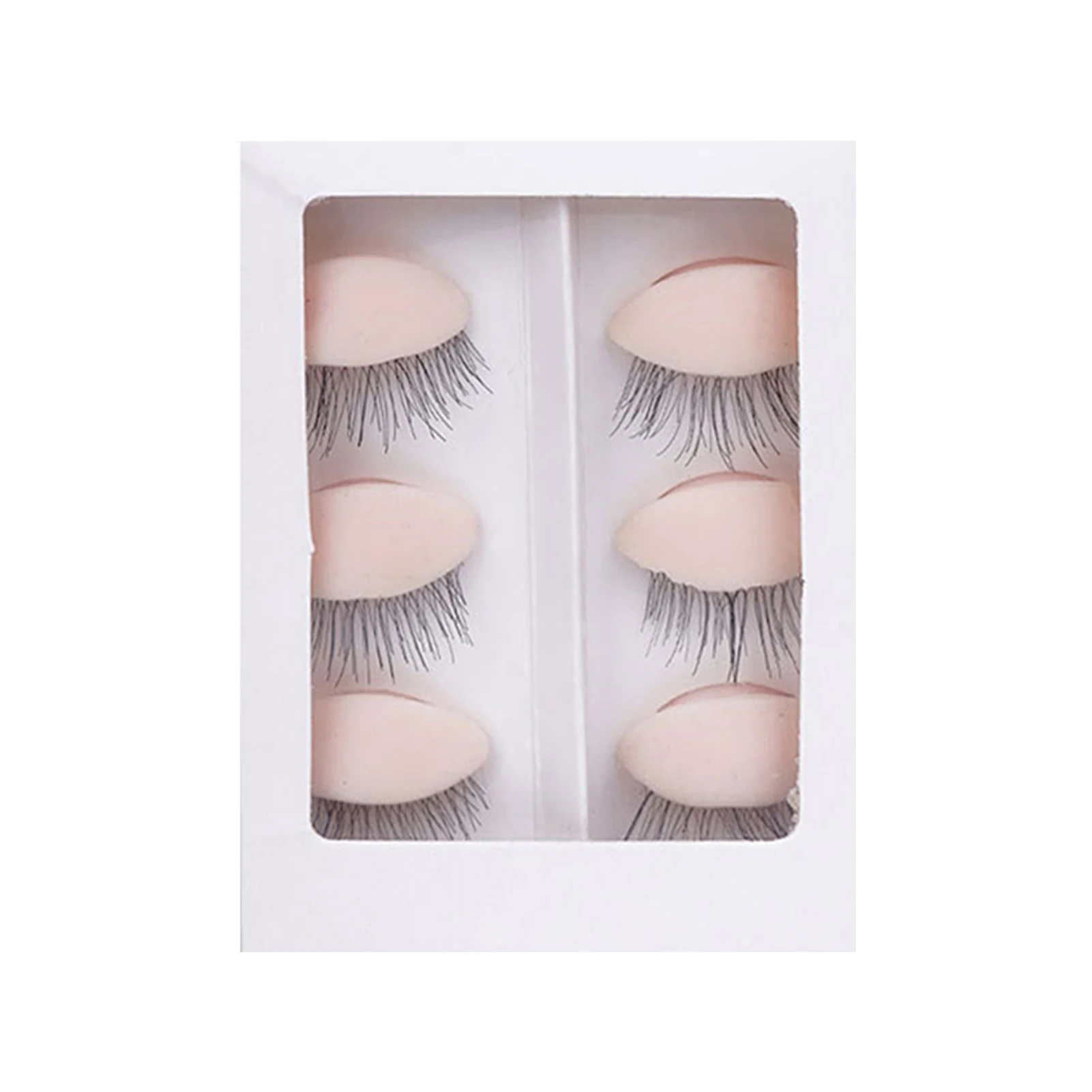 

3 пары, сменный манекен для наращивания ресниц