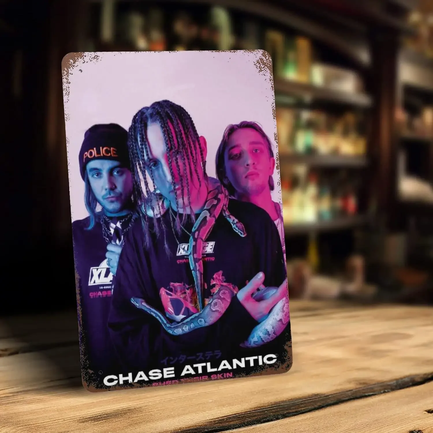 Металлическая вывеска Chase Atlantic