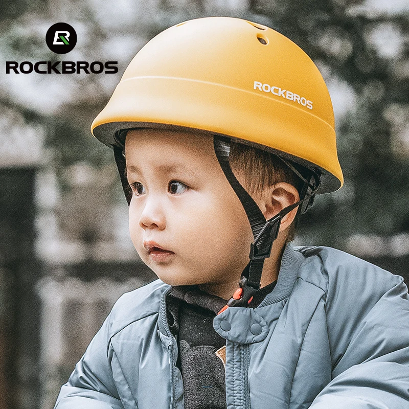 

ROCKBROS Safety Helmet Child Riding Lightweight Helmet Bike MTB Mountain Road Helmet Adjustable Lovely EPS Skateboard Helmet