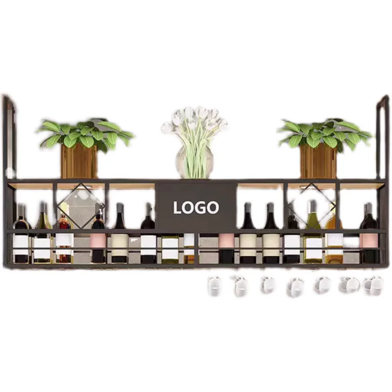 Патио домашний бутик коммерческий большой дисплей уличная винная стойка дизайн