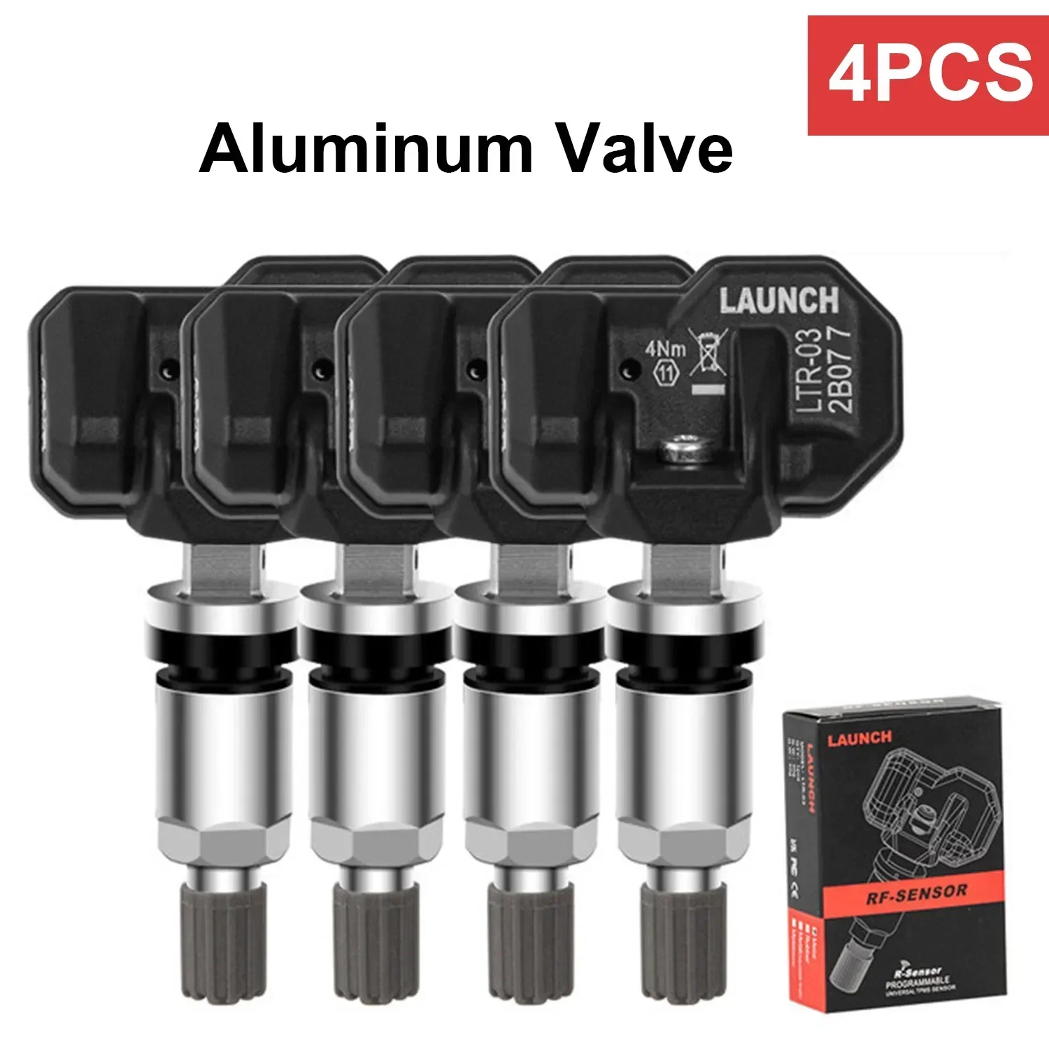 Датчик LAUNCH X431 2 в 1, радиочастотный датчик, 315 МГц/433 МГц, TPMS, инструменты для ремонта шин, сканер TSGUN, датчики давления в шинах, тестер, программирование