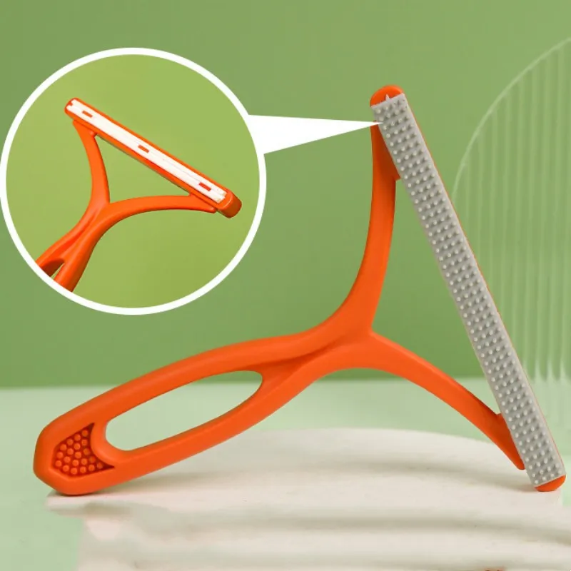 Щетка для вычесывания шерсти домашних животных двусторонняя расческа собак