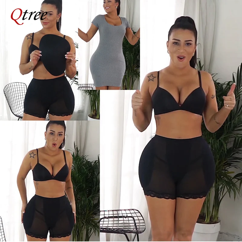 Sexy Big Ass Hip Pads Butt Enhancer Women Dress Body Shaper Control Panties Padded Panty Lifter Fake Ass Underwear Waist Trainer