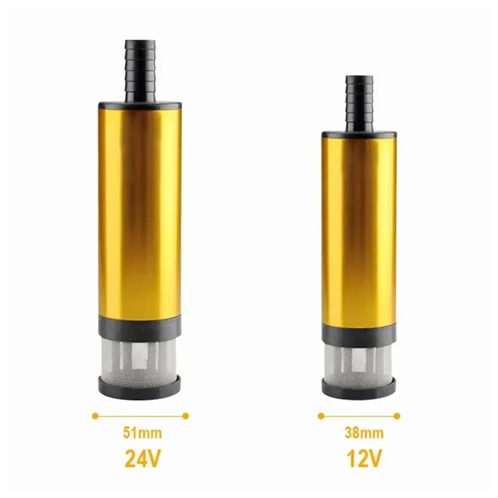 Электрический автомобильный масляный насос 38/51 мм 12 В для перекачки дизельного