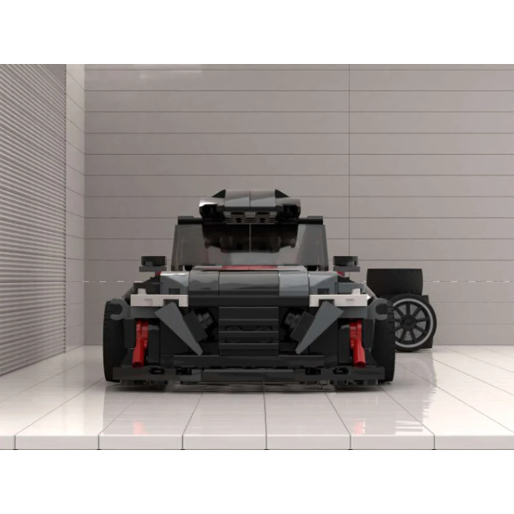 380 шт. Детский конструктор MOC Speed Champion City