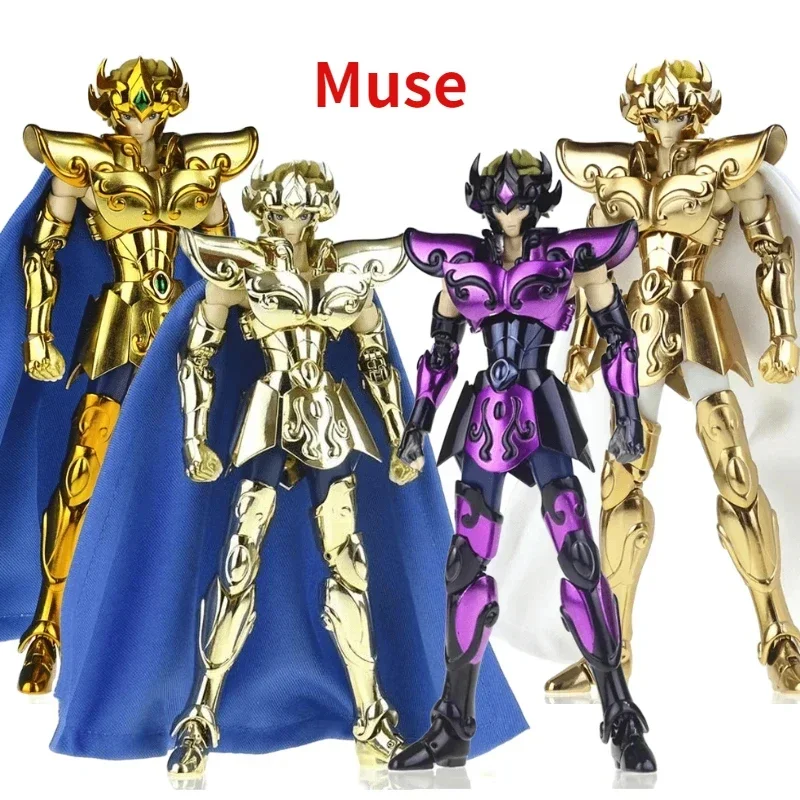 В наличии JM.MST Saint Seiya Myth Cloth EXM Leo/Lion Aiolia 24K Hades/Dark Gold Knights of The Zodiac Фигурка Игрушки