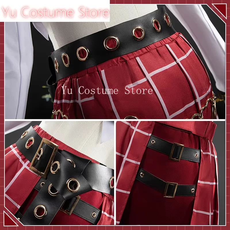 Yu костюм Kuzuha knkn Kanae косплей Vtuber прекрасная униформа платье Хэллоуин наряд для