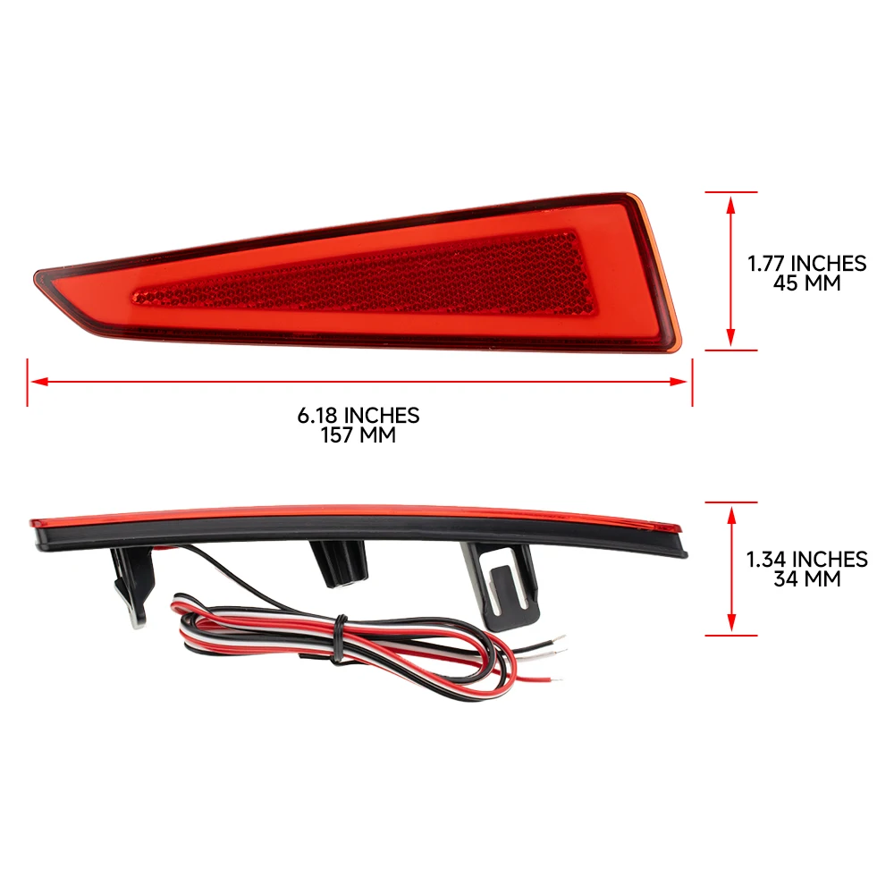Светодиод R ​ Отражатель бампера для Lexus Gen4 AL20 RX 350/350 F-Sport/350L/450h/450h F-Sport/450L/450hL задний