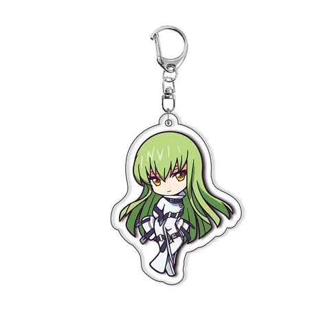Новый аниме Code Geass акриловый брелок модель Lelouch of the Rebellion персонажи орнамент аксессуары коллекция подарок для детей
