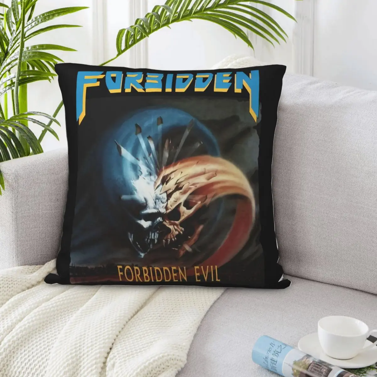 Forbidden Evil88 Slayer Bostaph Thrash Vio Lence Новая черная рекламная модная наволочка высокого