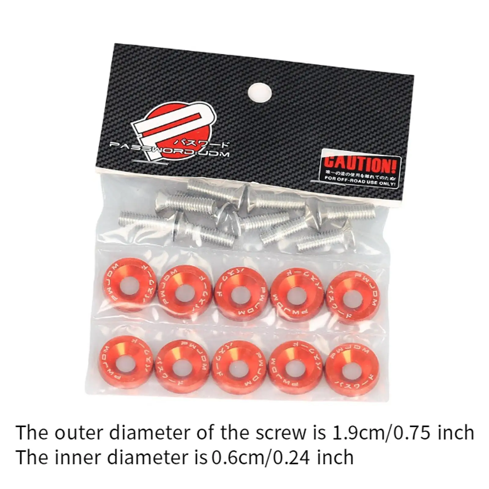 Шайбы для крыльев M6 шурупы из нержавеющей стали высокая надежность запасная