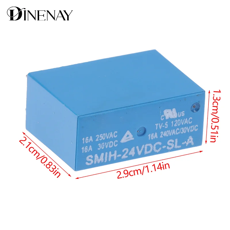 SMIH-05V/12V/24V DC-SL-A -SL-C 5V 12V 24V 16A 6pin 8Pin релейный регулятор цепи