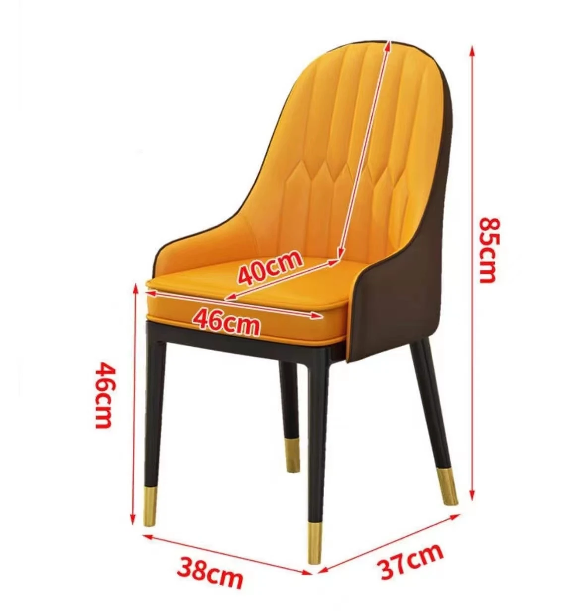 Обеденные стулья для стульев Мебель ванной комнаты современный скандинавский
