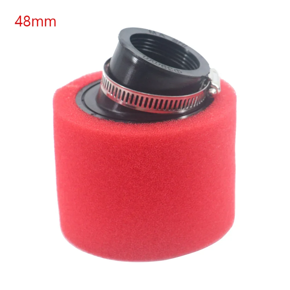 

Черный и красный пенопластовый воздушный фильтр 35 мм, 38 мм, 42 мм, 45 мм, 48 мм, губка для очистки, мопед, скутер, грязевой питбайк, мотоцикл