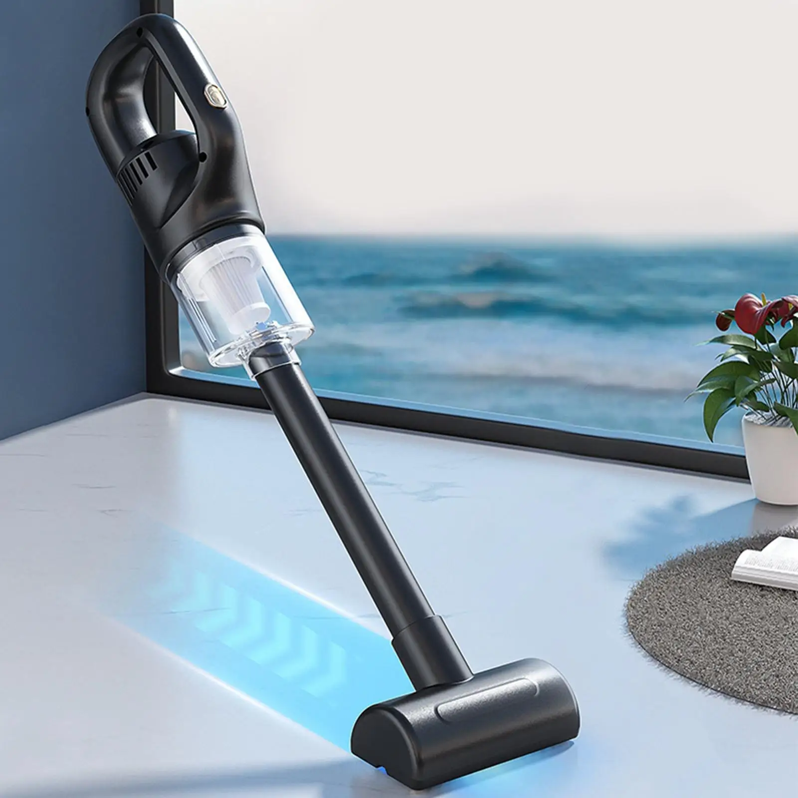 

Handheld Car Household Vacuum Cleaner 50Kpa Dual Use Home Sofa Lightweight Washable Filter 120W Small Detachable 5L Dust Bucket