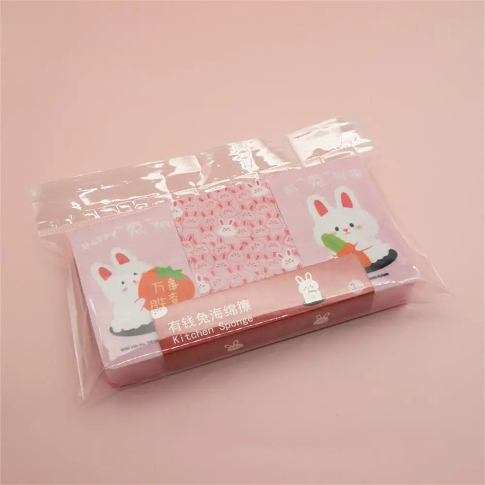 2/3/4 шт. губка для чистки мытья посуды 11x7x3 см кухонные аксессуары щетка протирания