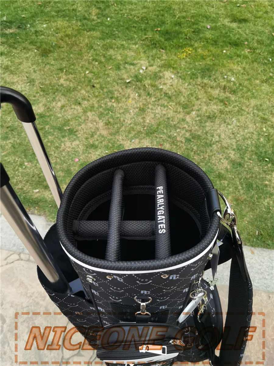 New golf bag Two round clubs Fashion pull rod bag Free double hat Outdoor leisure Fashion lightweight golf bag for men and women