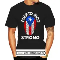New Support For Porto Rico Tee - T-Shirt Round Neck Mens