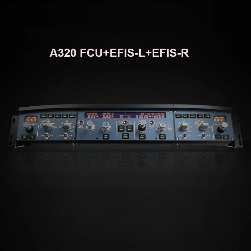 Фото Полноценный блок управления полетом WINWING A320 FCU EFIS-R/EFIS-L для симуляторов полетов X-Plane и MSFS2020 №1