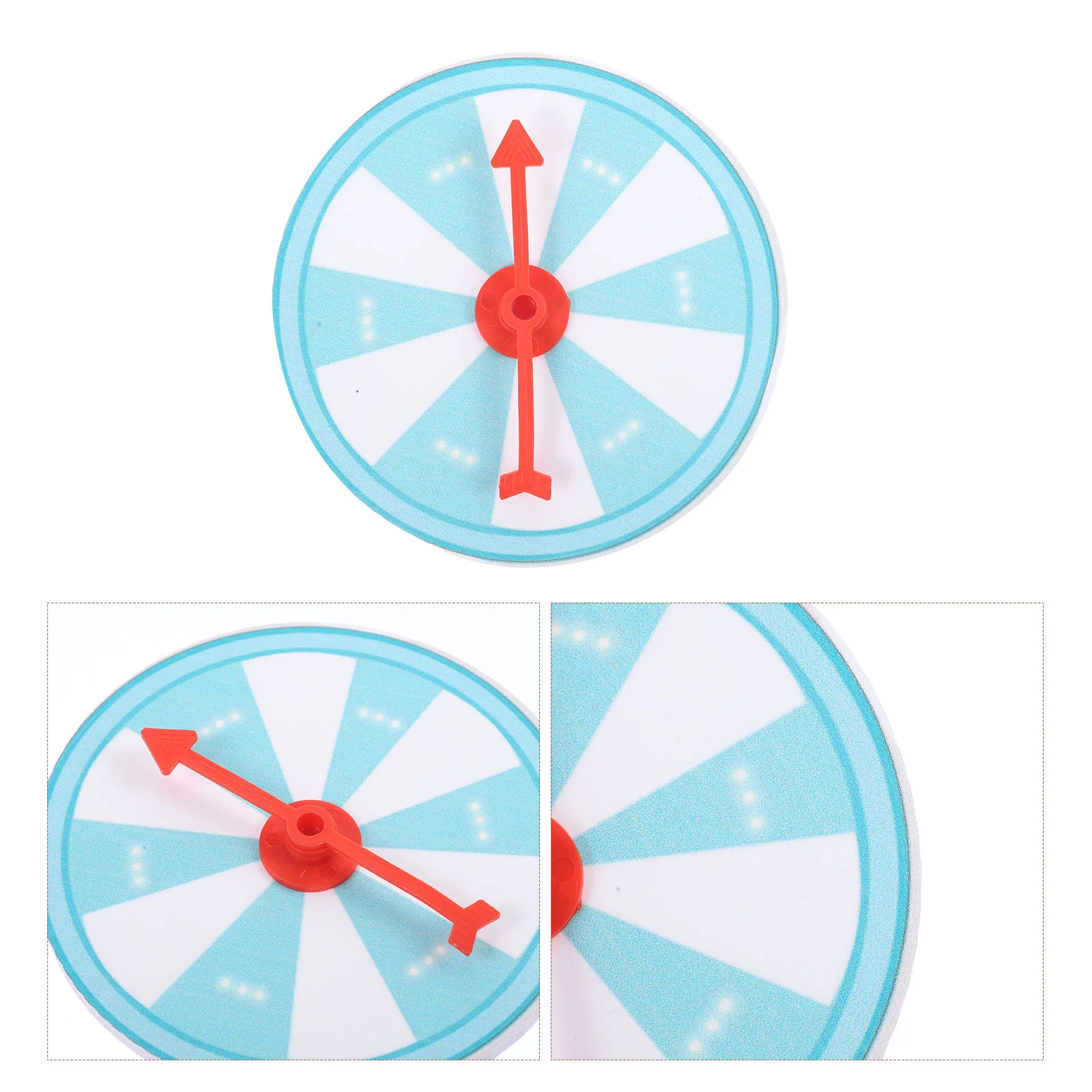

Wheel Prize Game Tabletop Fortune Raffle Carnival Prizes Lottery Party Wheels Turntable Prop Dry Erase Color Hanging The Draw