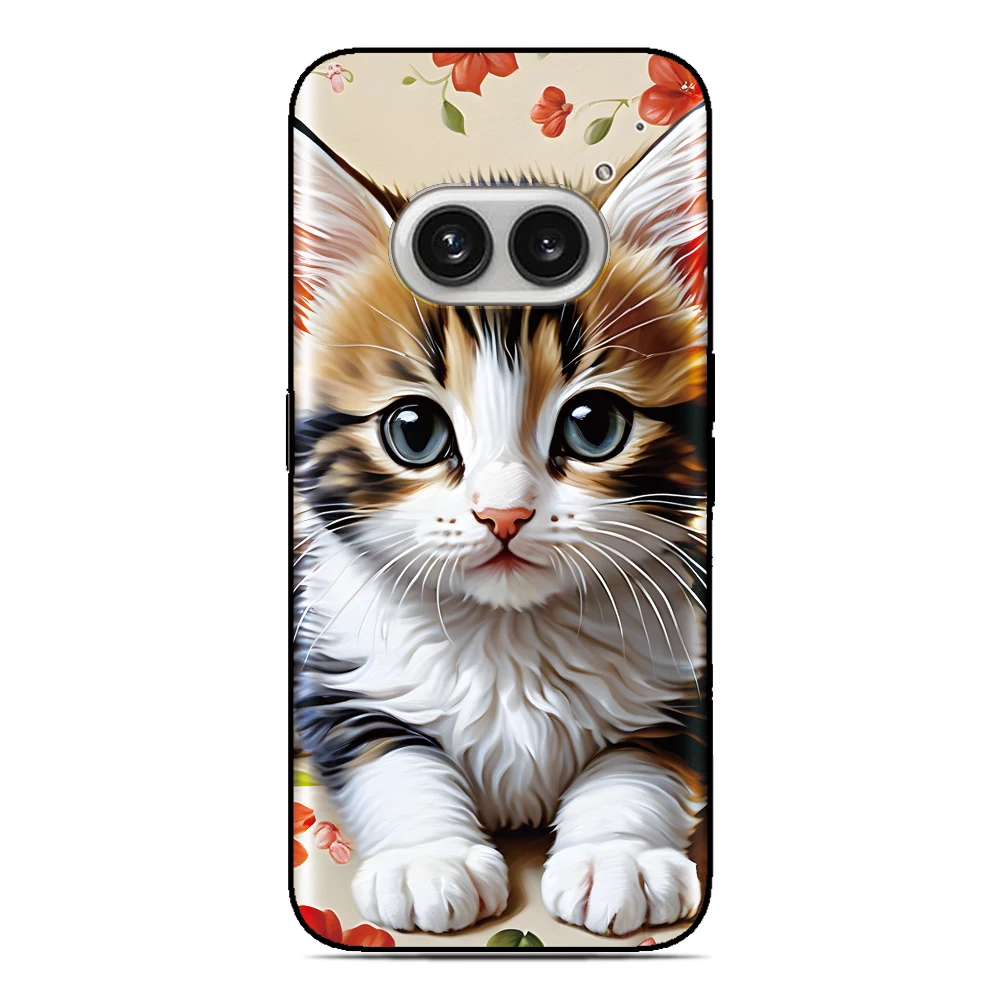 Фото Чехол для телефона «Кошачий котенок» для Oukitel P1 C60 C59 C58 C57 WP50 C53 C51 C50 C38 C36 C35 C33 C32 C23 C22 C21 C19 Pro ТПУ Мягкий чехол №3