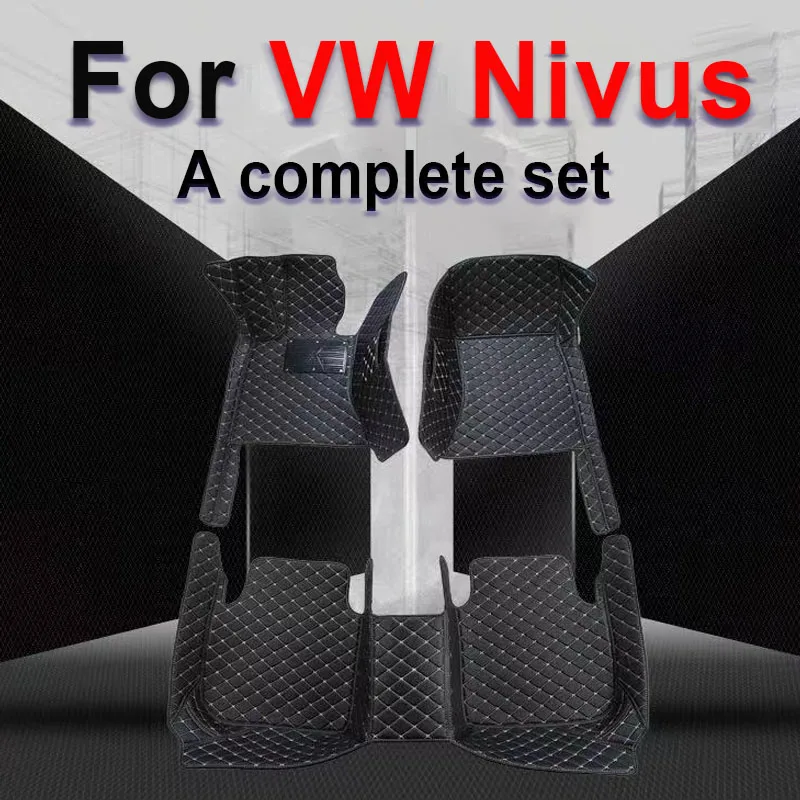 

Car Floor Mats For VW Nivus 2018-2022 DropShipping Center Auto Interior Accessories 100% Fit Leather Carpets Rugs Foot Pads