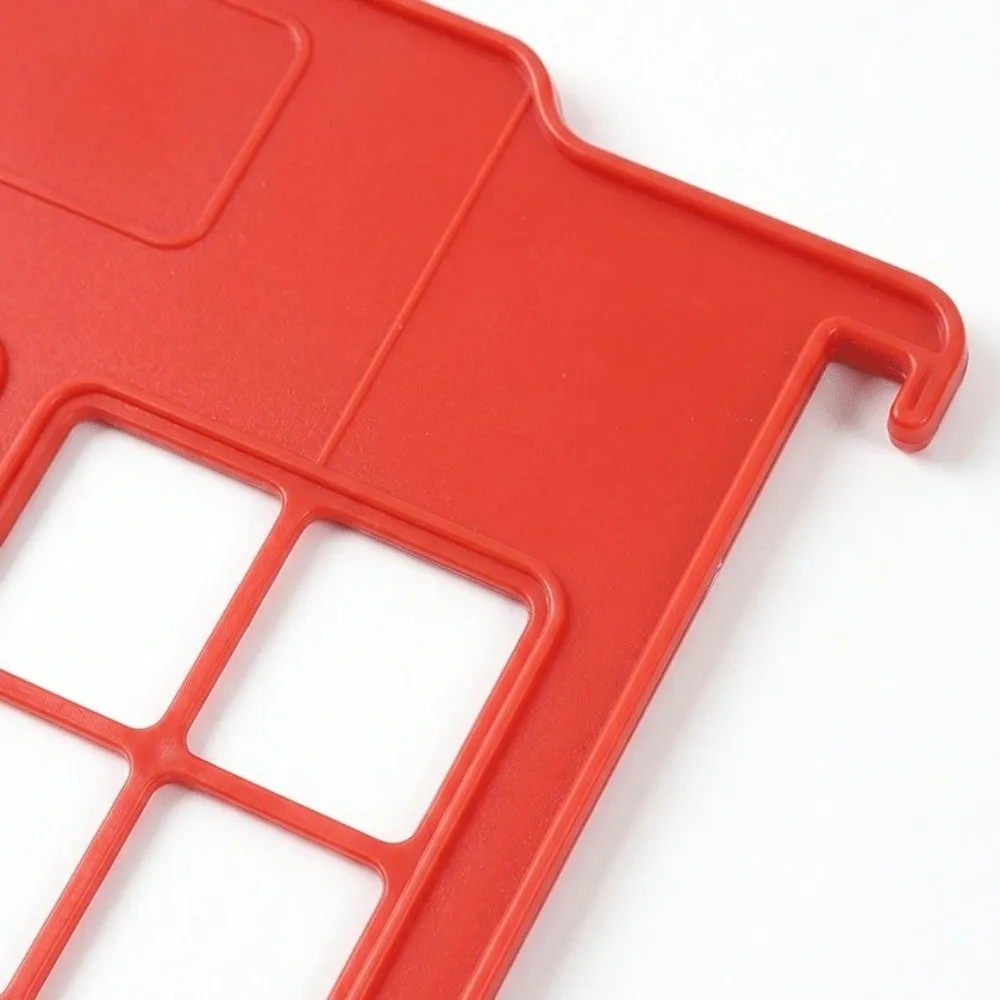 Фото Набор из 8 прочных пластиковых разделителей для подвесных папок формата А4, разноцветные, для организации документов №1